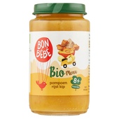 Bonbébé Bonbébé Biologisch maaltijdpotje pompoen rijst kip