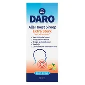 Daro Daro alle hoest siroop extra sterk met vitamine C