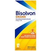 Bisolvon Bisolvon hoestdrank vastzittende hoest