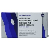 Leidapharm Leidapharm paracetamol  zachte capsules