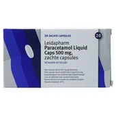 Leidapharm Leidapharm paracetamol  zachte capsules