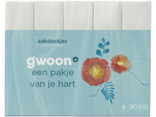 G'Woon g'woon zakdoekjes balsem 4-laags