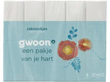 G'Woon g'woon zakdoekjes balsem 4-laags
