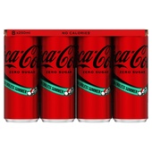Coca Cola Coca Cola zero blik multipack