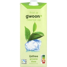 G'Woon g'woon ijsthee groene thee