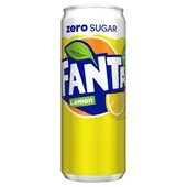 Fanta Fanta lemon zero blik 330 ml