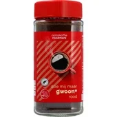 G'Woon oploskoffie rood