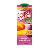 Dubbeldrank DubbelDrank vruchtendrank mango passievrucht en appel