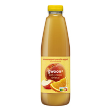 G'Woon g'woon vruchtendrank sinaasappel perzik appel
