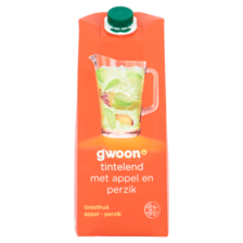 G'Woon g'woon Tintelfruit Appel perzik