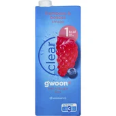 G'Woon g'woon clear framboos bosbes