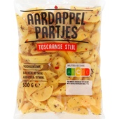 Lekkermakkelijk aardappel partjes gekruid