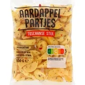 Lekkermakkelijk aardappel partjes gekruid