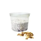 Bloemcool Bloemcool overnight oats met blauwe bessen