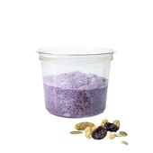 Bloemcool Bloemcool chiapudding paarse