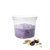 Bloemcool Bloemcool chiapudding paarse