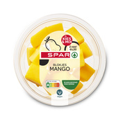 Spar Spar mango blokjes 120 gram