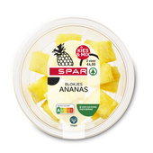 Spar Spar Ananas blokjes 150 gram