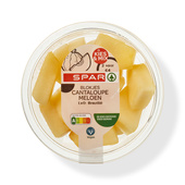 Spar Spar cantaloupe meloen blokjes 150 gram