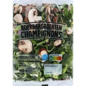 Neutraal roerbakgroenten champignons