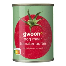 G'Woon g'woon tomatenpurree dubbel geconcentreerd
