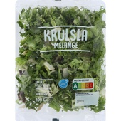 Neutraal sla krulmelange