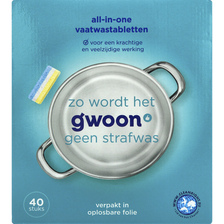 G'Woon g'woon vaatwastabletten all in one