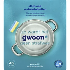 G'Woon g'woon vaatwastabletten all in one