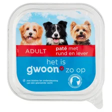 G'Woon g'woon pate hond rund lever
