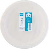 Depa Depa wegwerp borden bord wit