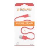 Phonejuice Phonejuice USB kabel 1 meter roze