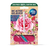 Ambi-Pur Ambi-Pur toiletblok gel rose & lily