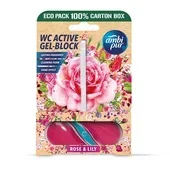 Ambi-Pur Ambi-Pur toiletblok gel rose & lily