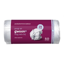 G'Woon g'woon pedaalemmerzakken 20 liter