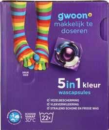 G'Woon g'woon wascapsules kleur