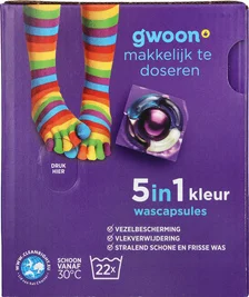 G'Woon g'woon wascapsules kleur