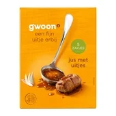 G'Woon mix voor jus met uitjes