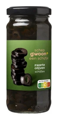 G'Woon g'woon zwarte olijven schijfjes