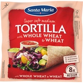 Santa Maria Santa Maria wrap medium whole wheat and wheat