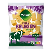 Melkan Melkan kaas blokjes extra belegen 48+