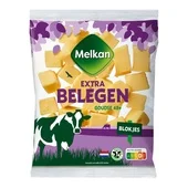 Melkan Melkan kaas blokjes extra belegen 48+