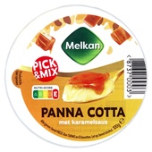 Melkan Melkan panne cotta karamelsaus
