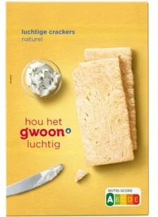 G'Woon g'woon crackers lucht naturel