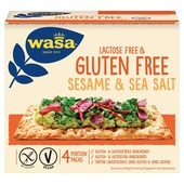 Wasa Wasa crackers glutenvrij seasalt