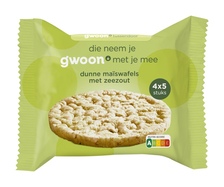 G'Woon g'woon maiswafels met zout