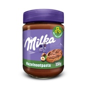 Milka Milka hazelnootpasta