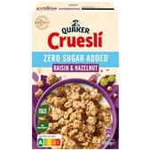 Quaker Quaker ontbijtgranen cruesli rozijn hazelnoot