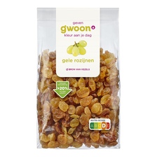 G'Woon g'woon koekrepen rozijnen