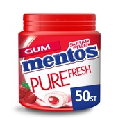 Mentos Mentos kauwgom Pure Fresh aardbeiensmaak