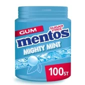 Mentos Mentos kauwgom Gum Mighty Mint, Pot 100 Gums